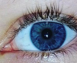 Blue eye color