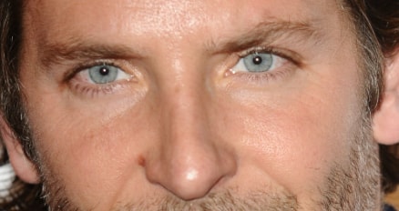 Bredley Cooper eyes on light
