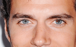 Henry Cavill heterochromia