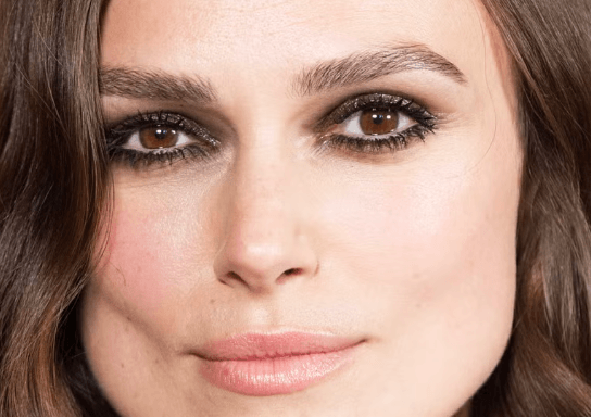 Keira Knightley eyes up close photos