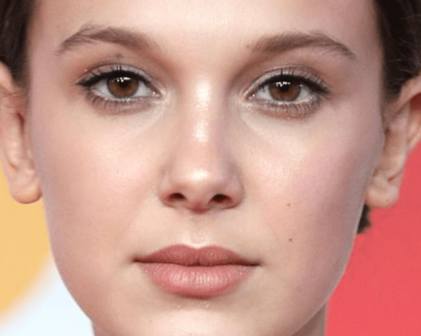 Millie Bobby Brown eyes close-up photo 2