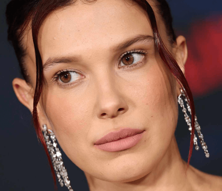 Millie Bobby Brown eyes in low light