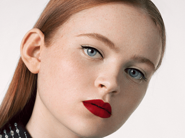 Sadie Sink eyes up close photos