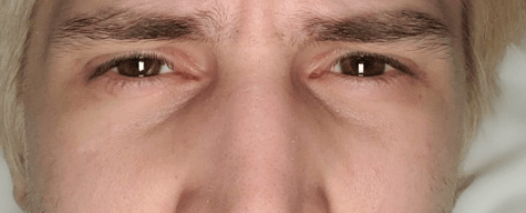 xQc eyes up close photos